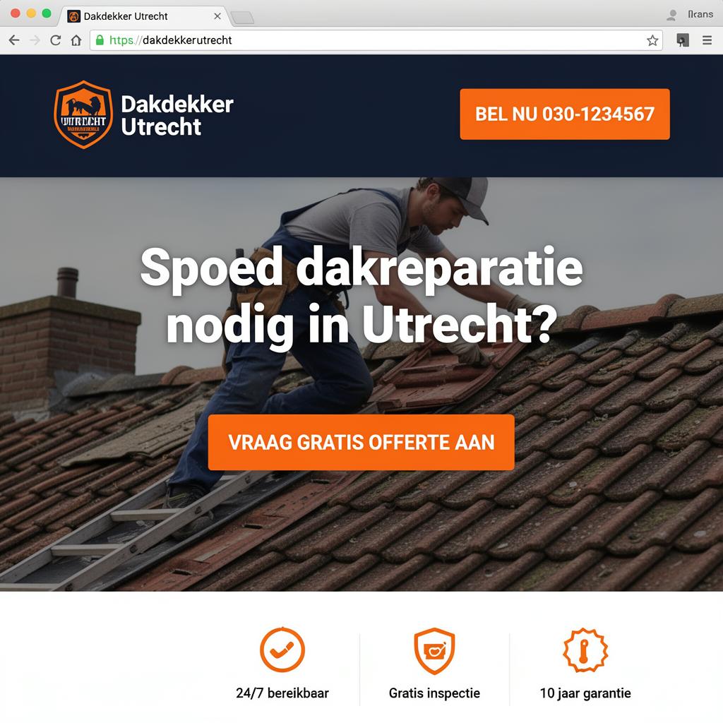 Dakdekker Utrecht