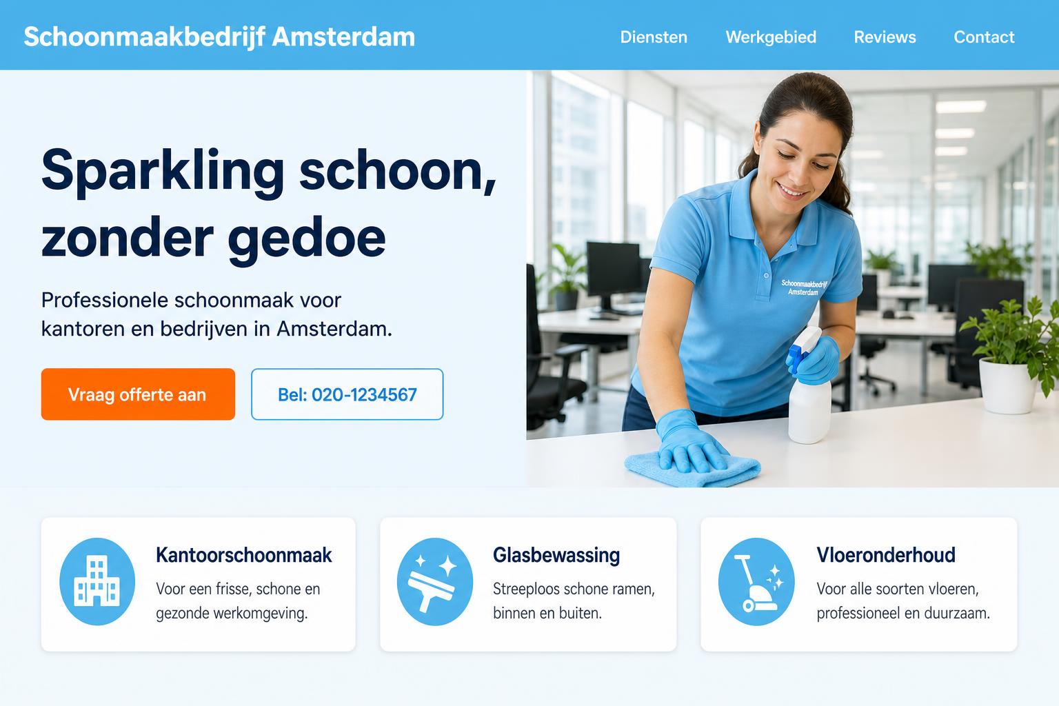 Schoonmaakbedrijf Amsterdam